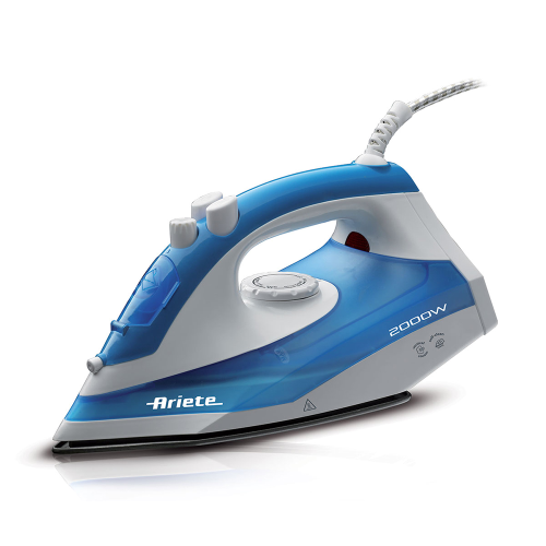 Ferro da stiro ARIETE Piastra in ceramica 2000 Watt colore Blu/bianco cod: ARI6234