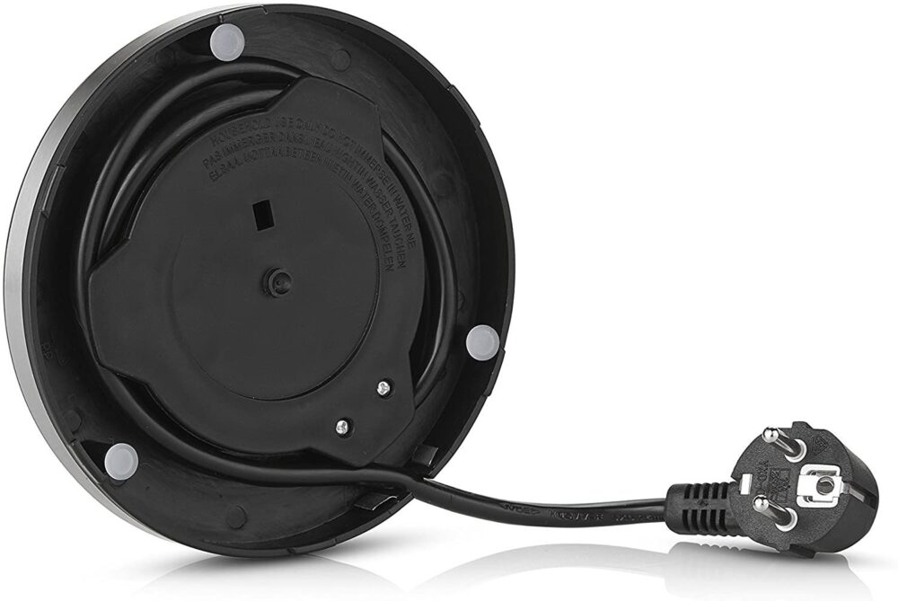 Bollitore TRISTAR 1,7 Litri potenza 2200W colore Acciao inox/nero cod: WK-3373 - Image 3