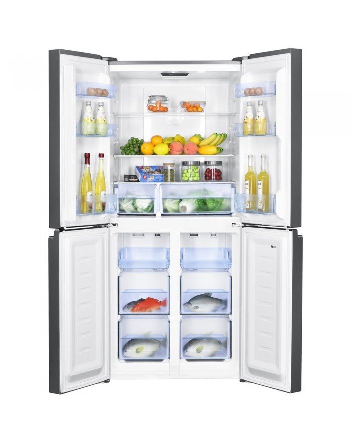 Frigorifero DAYA 4 Porte Multi Flow Total No Frost Classe F Capacità Netta 362 Litri Colore Inox cod: DF4-48NV3XF0 - Image 3