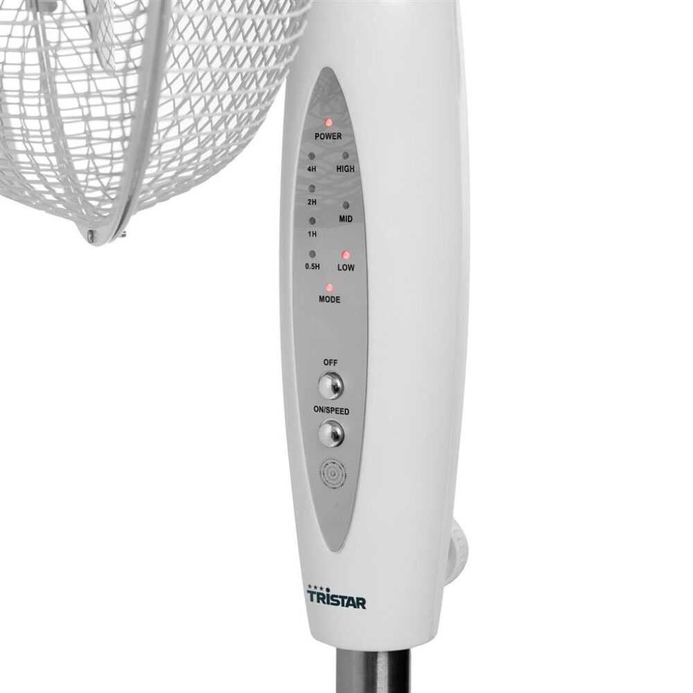 Ventilatore a Piantana TRISTAR potenza 45 W, colore Bianco cod: VE-5898 - Image 3