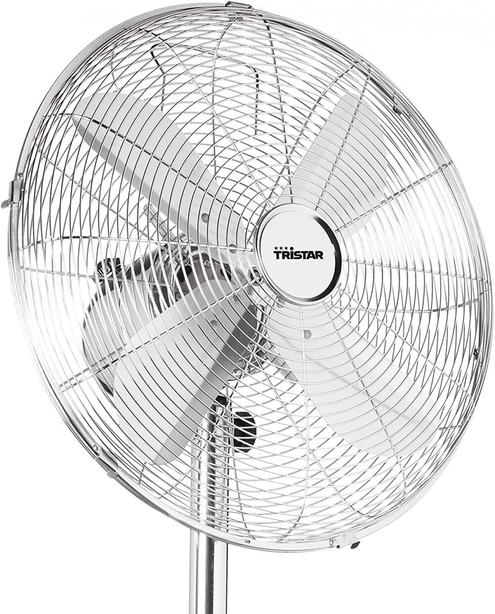 Ventilatore a Piantana TRISTAR potenza 50 W, 18/8 Stainless colore Argento cod: VE-5951 - Image 2