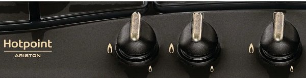 Piano Cottura HOTPOINT 5 Fuochi Gas 75 cm Colore Antracite cod: PCN 750 T (AN) R - Image 3