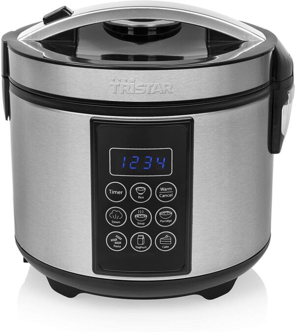 Cuoci Riso TRISTAR Multicooker 1,5 LT, potenza 500W colore Acciaio Inox cod: RK-6132