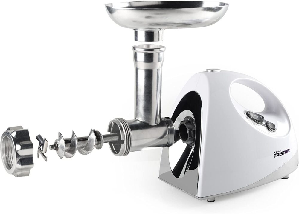 Tritacarne TRISTAR potenza 1200W e 3 lame a disco in acciaio inox Cod: VM-4210 - Image 3