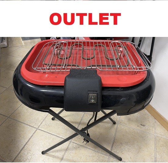 Barbeque SANDRIGARDEN OUT. elettrico potenza 2000W cod: SGE 45-30