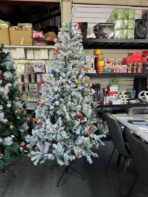 A Pallet of 24 Dual Color Pre-lit Christmas Trees for $600 ($25 Per Tree)