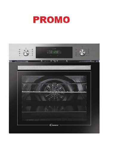 Forno Elettrico CANDY da Incasso Capacità 70 L Multifun Ventilato classe A colore Inox/Nero cod: FCT896X WIFI