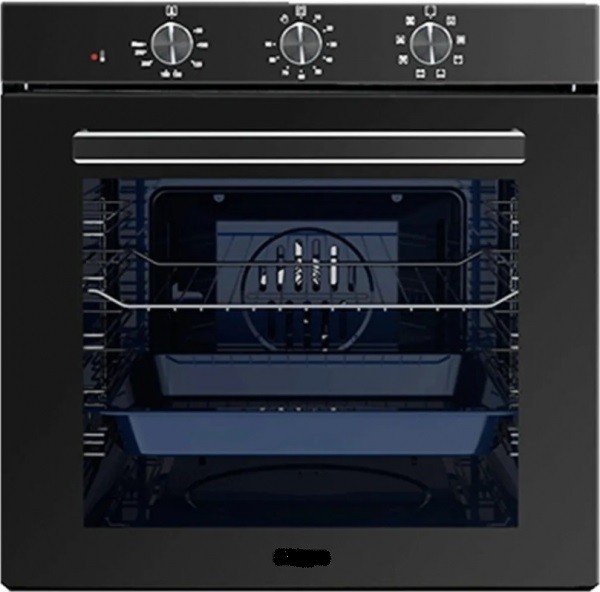 Forno Da Incasso STAYLUX Litri 80 cm Ventilato 6 Funzioni Vetro Nero Cod: A68-SF3