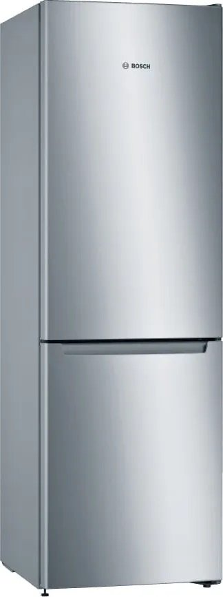 Frigorifero Combinato BOSCH Serie 2 No Frost capacità 302 lt Classe E Inox cod: KGN36NLEA