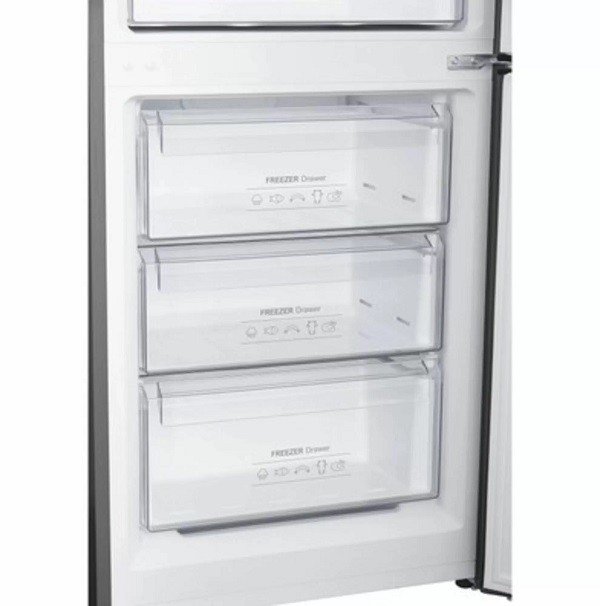 Frigorifero SEKOM combinato No Frost Classe A+ Capacità Netta totale 293 Litri Colore Acciaio Inox cod: SHCB350NM2XF0 - Image 3