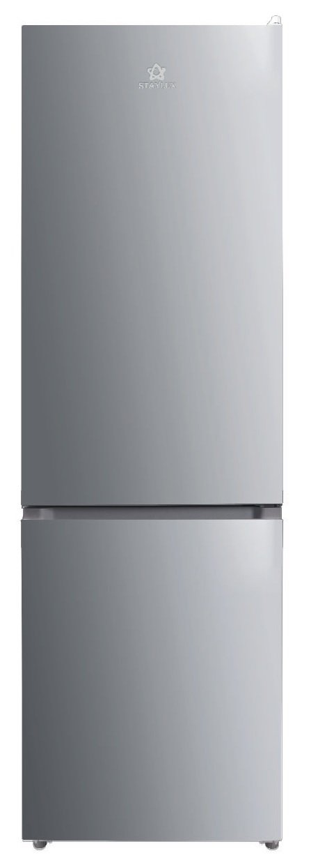 Frigorifero STAYLUX Combinato Total No Frost Classe E Capacità 310 Litri Colore Silver cod: BCD-185-S
