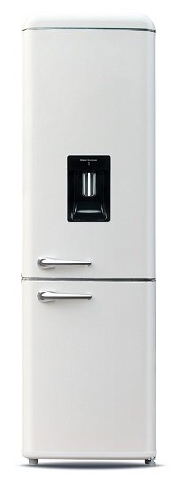 Frigorifero STAYLUX Combinato Vintage con Dispenser Classe Colore Crema cod: BCD-258VX+WD CREMA