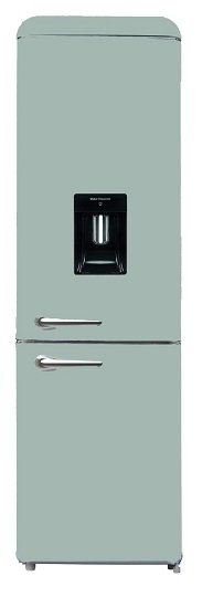Frigorifero STAYLUX Combinato Vintage con Dispenser Classe Energetica Colore Green cod: