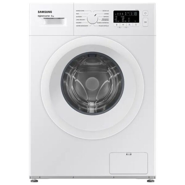 Lavatrice SAMSUNG Slim 6 Kg Classe C Inverter Centrifuga 1200 giri cod: WW60A3120WE/ET