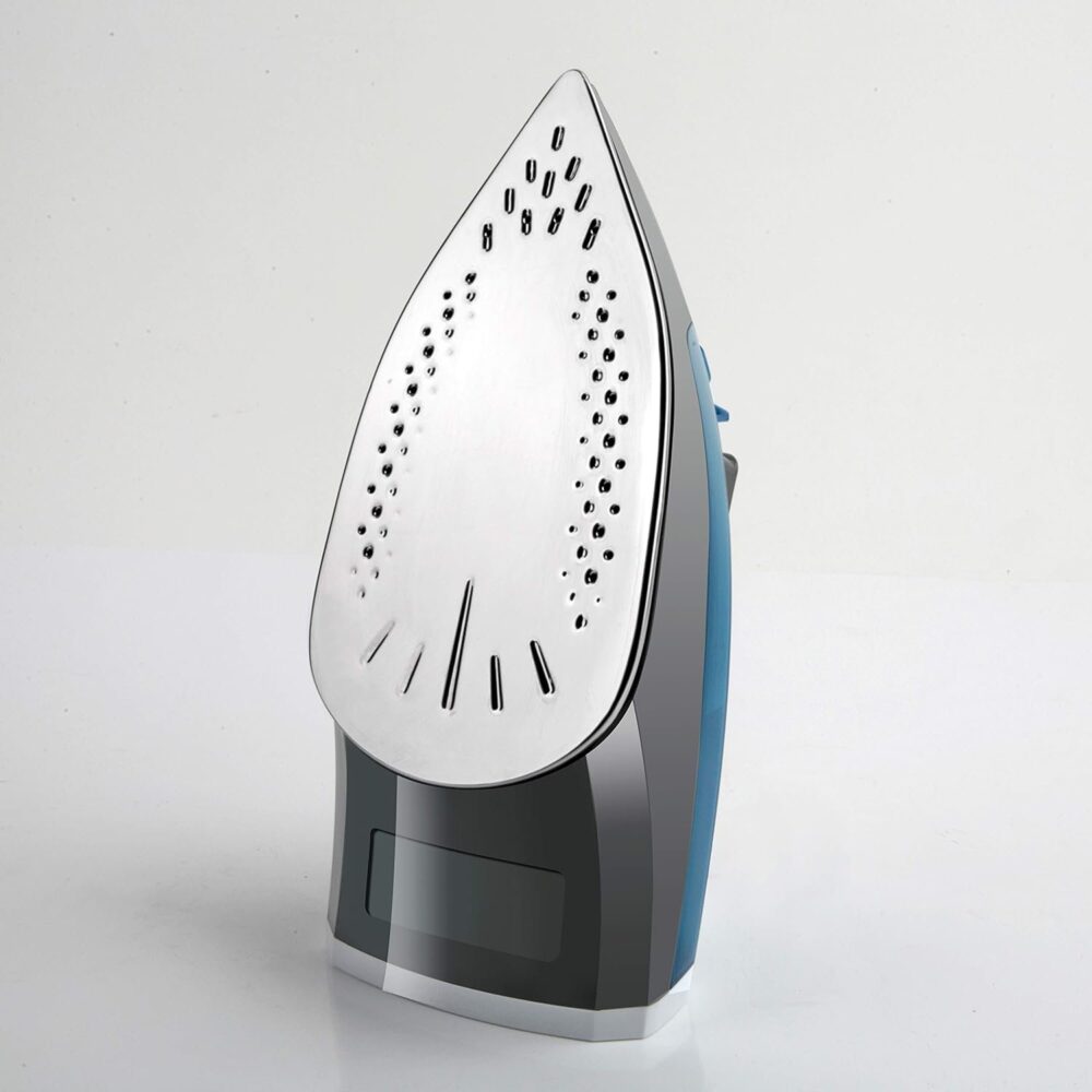 Ferro da stiro BLACK&DECKER Piastra in acciaio inox 2200 Watt colore Blu cod: BXIR2200E - Image 2