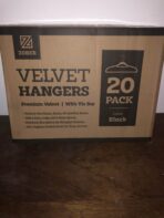 2560 Zober Black Velvet Hangers - Image 4